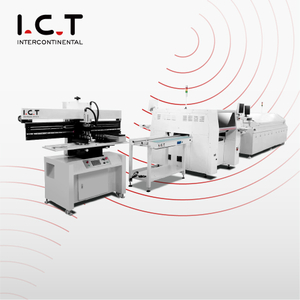 I.C.T | Semi-Auto économique de haute qualité SMT LED Ligne de production