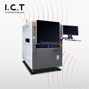 ICT-510 |Machine d'impression d'étiquettes laser 3D Machine de marquage laser de couleur verte