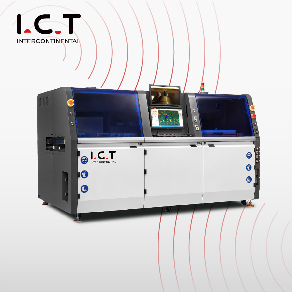 TIC |Circuit imprimé de machine à souder à la vague hors ligne sélectif THT de bureau