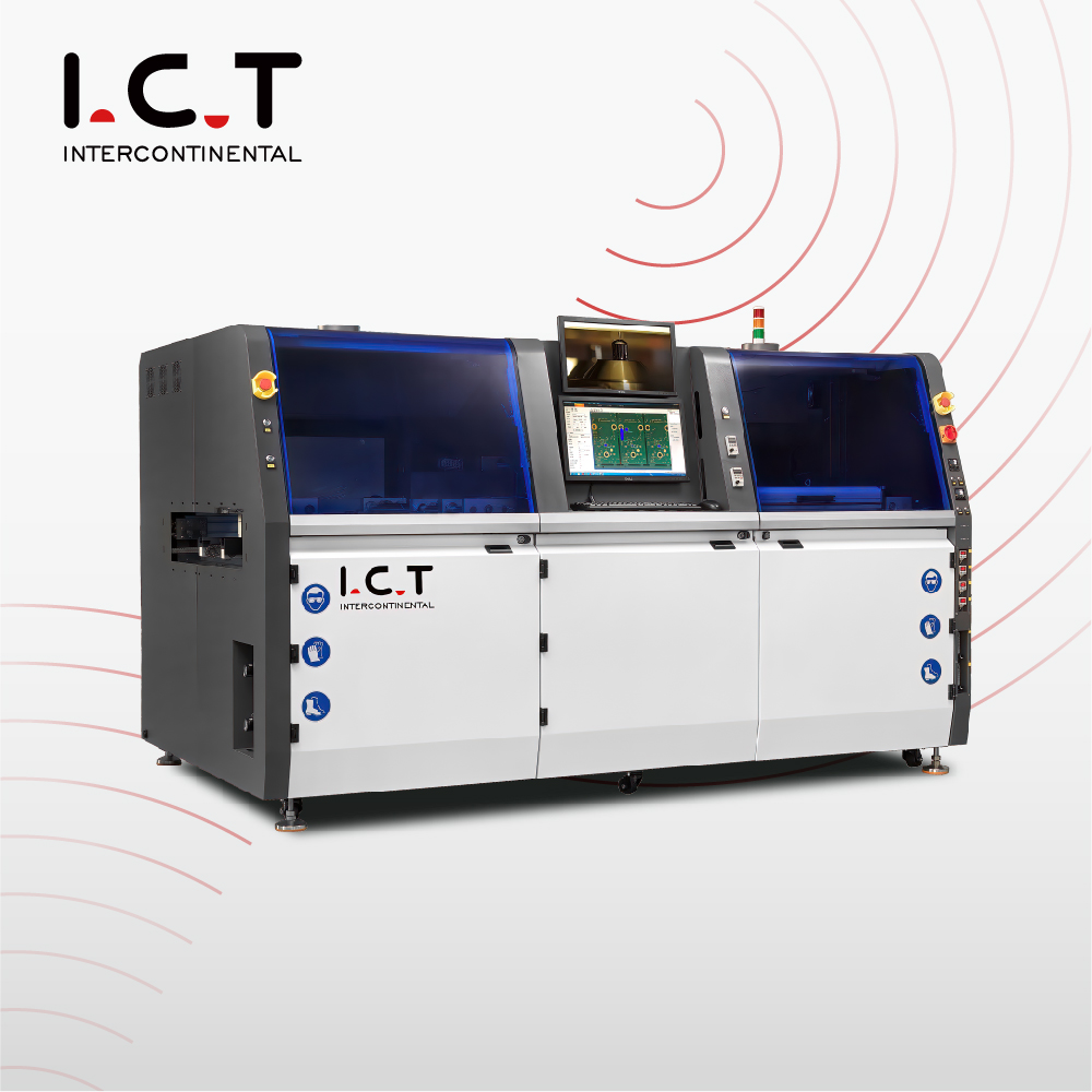 I.C.T - SS550 | Machine à souder d'onde sélective en ligne complète 