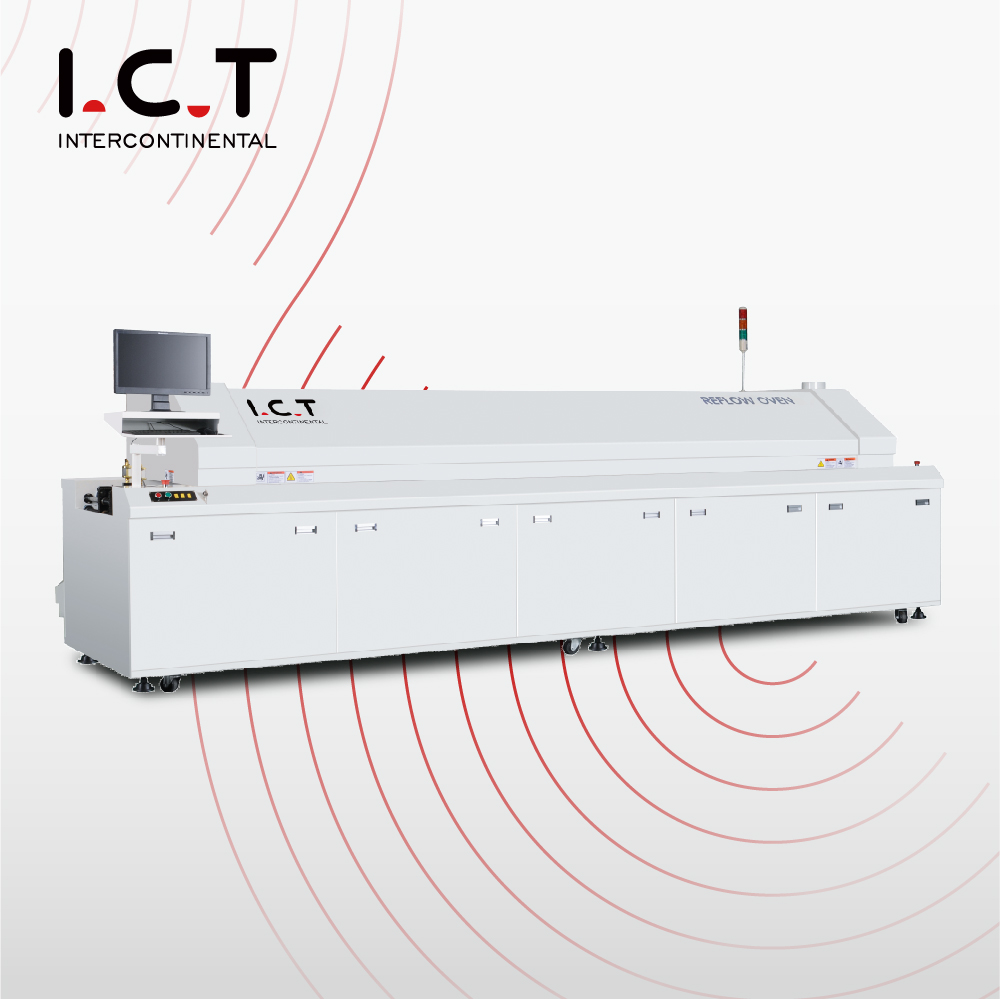 TIC |Four de refusion de carte PCB d'IR de machine de SMT de bonne qualité et soudure de vague