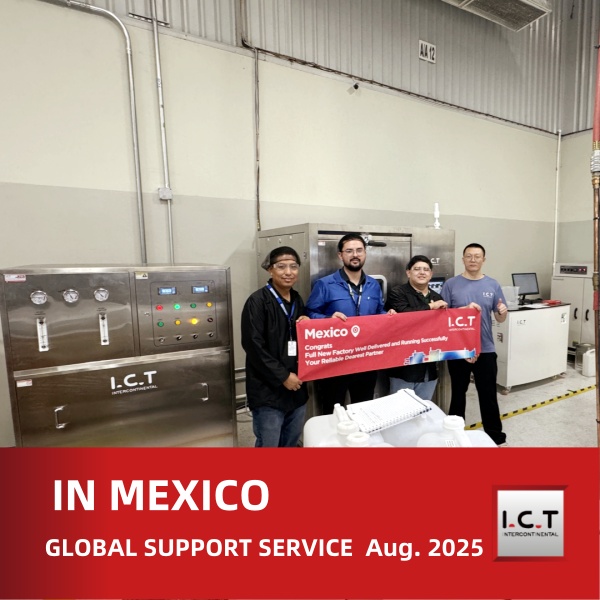 I.C.T Support technique: PCBA Solutions de nettoyage pour la fabrication EMS au Mexique
