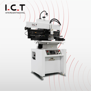 I.C.T - P6 丨 Semi-Auto SMD Machine d'impression de pâte de soudure SMT imprimante