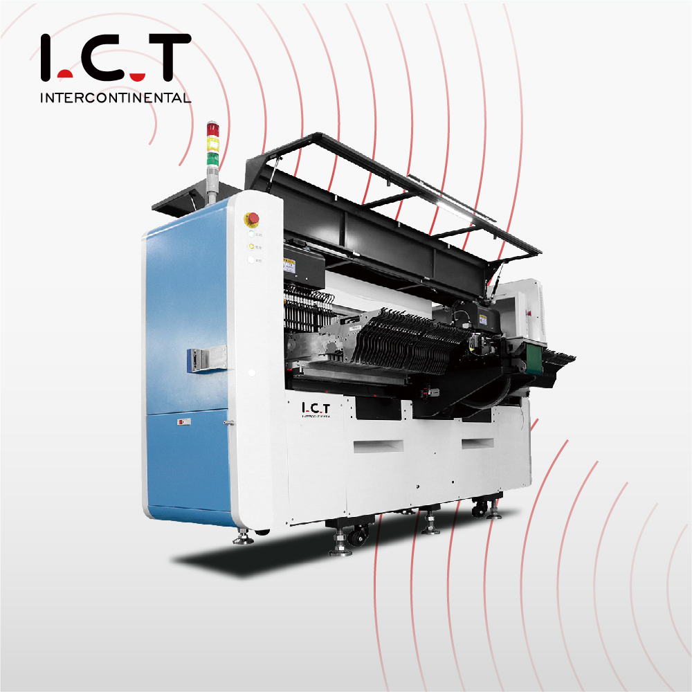 ICT-Max50 |Machine automatique de sélection et de placement de Smt de lentille menée par Smd