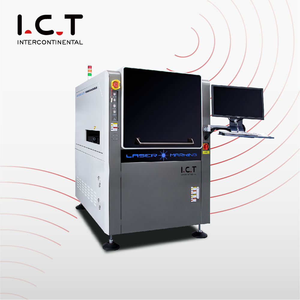 ​ICT-400 |Machine de marquage laser UV fibre Co2 Machine Raycus Galvo