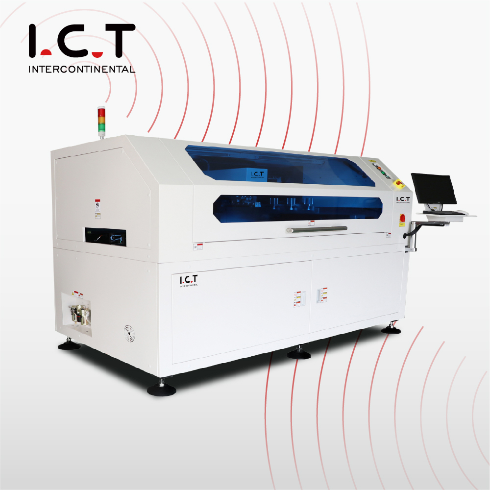TIC |1200mm a mené la machine d'impression complètement automatique de soudure de pâte de carte PCB