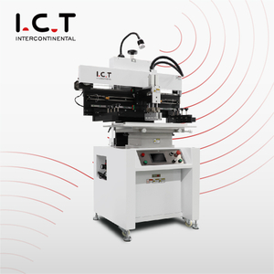 I.C.T - p3 | Semi-Auto SMT Double bouchette PCB imprimante avec haute précision